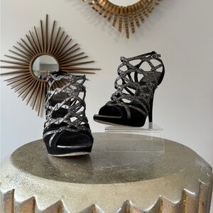 Christian Dior - Runway Fall 2009 Cartagena Suede Horn Heels